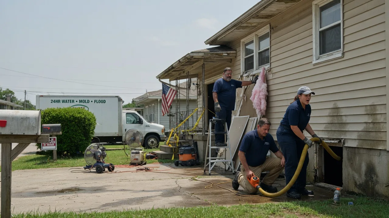 Water Damage Repair in New Wilmington, PA near me